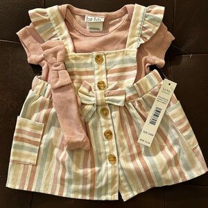 ‼️‼️‼️SOLD‼️‼️‼️Nicole Miller  baby girl dress set
